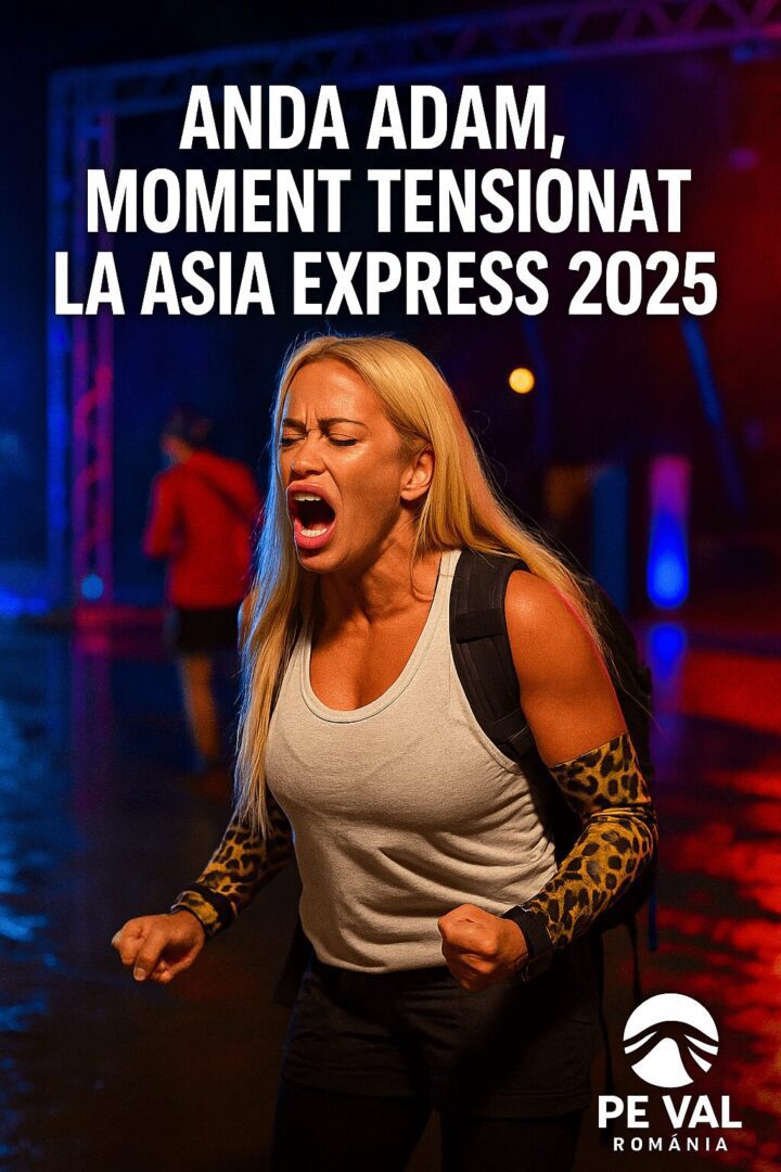 Anda Adam, moment tensionat la Asia Express 2025: a vrut să renunțe
