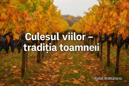 🍇 Culesul viilor – tradiția toamnei în satele românești