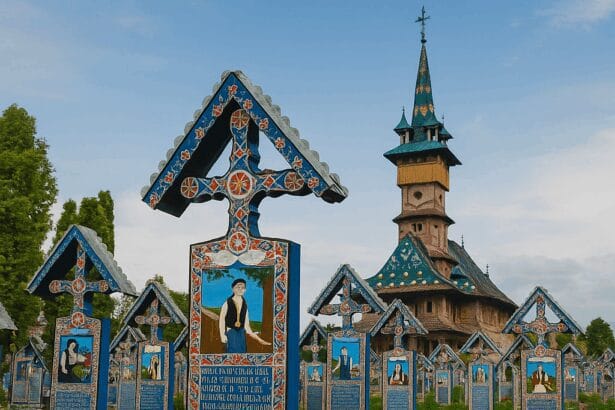Cimitirul Vesel din Săpânța – tradiție și culoare unică