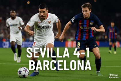 Sevilla zdrobește Barcelona: victorie clară cu 4-1