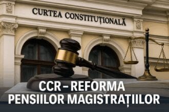 CCR analizează reforma pensiilor magistraților – efecte neașteptate